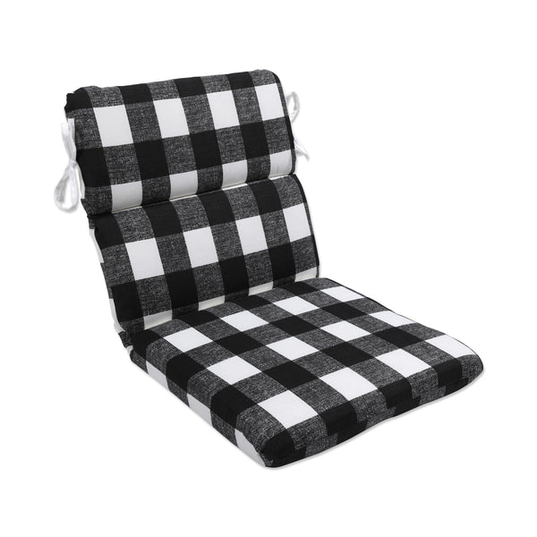 Buffalo Check Reversible Chair Pad Cushion Set of 2
