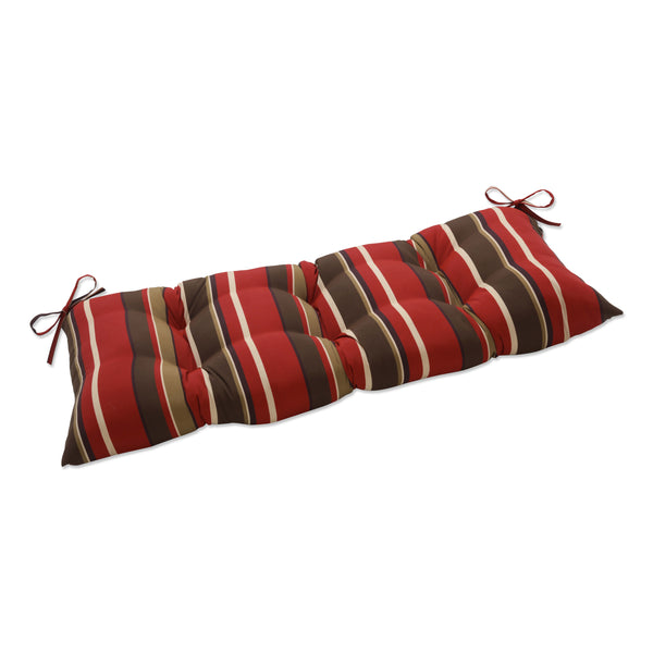 Red discount bench cushions