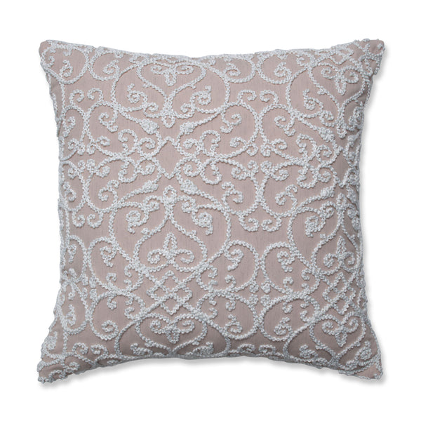 Serafina Dusty Rose 18-Inch Throw Pillow - Pillow Perfect