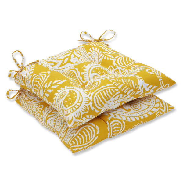 Yellow best sale seat cushions