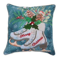 Christmas Nostalgia 18 Inch Throw Pillow
