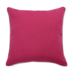 Hearts Magenta Valentines Day Throw Pillow