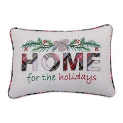 Home For The Holiday's Christmas Lumbar Pillow
