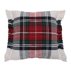 Oversized Christmas Plaid Pillow