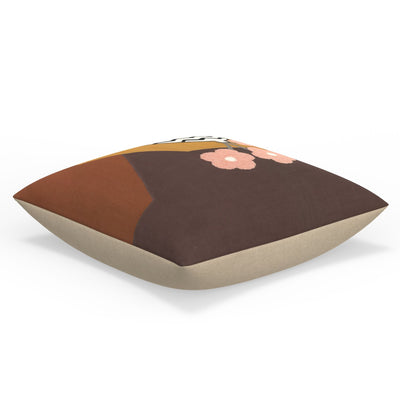 Still Life Brown 18" Throw Pillow