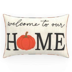 Welcome To Our Home Throw Pillow