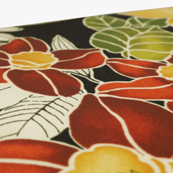 Outdoor/Indoor Clemens Noir Reversible Chair Pad (Set of 2)