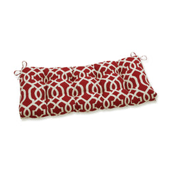 Outdoor/Indoor New Geo Red 48" Blown Bench