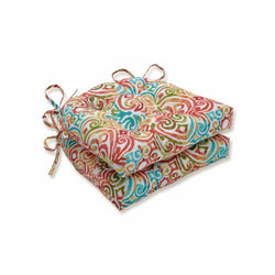 Outdoor/Indoor Corinthian Dapple Deluxe Tufted Chairpad (Set of 2)