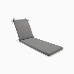 Outdoor/Indoor Rave Graphite Chaise Lounge Cushion 80x23x3