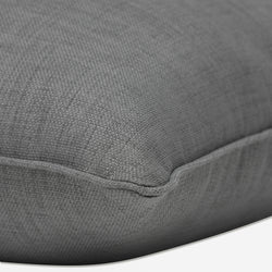 Outdoor/Indoor Rave Graphite Rectangular Throw Pillow (Set of 2)