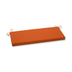 Outdoor/Indoor Sundeck Orange Bench Cushion