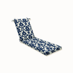 Outdoor/Indoor Basalto Navy Chaise Lounge Cushion 80x23x3