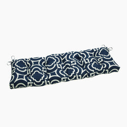 Outdoor/Indoor Carmody Navy 56" Blown Bench