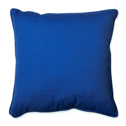 Outdoor/Indoor Fresco Blue 25-inch Floor Pillow