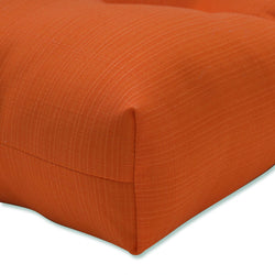Outdoor/Indoor Sundeck Orange 60" Blown Bench