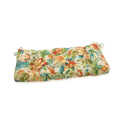 Outdoor/Indoor Botanical Glow Tiger Lily 44" Blown Bench