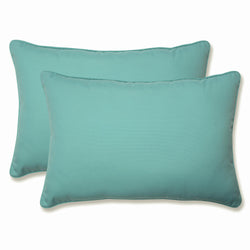 Outdoor/Indoor Radiance Pool Over-sized Rectangular Throw Pillow (Set of 2)