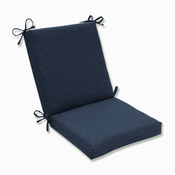 Outdoor/Indoor Rave Indigo Squared Corners Chair Cushion