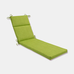 Outdoor/Indoor Baja Linen Lime Chaise Lounge Cushion
