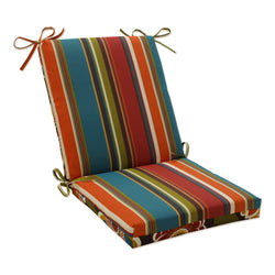 Outdoor/Indoor Annie/Westport Chocolate Squared Corners Chair Cushion