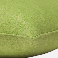 16x18.5x3 Forsyth Outdoor 2-Piece Square Seat Cushion Set Kiwi Green -  Pillow Perfect