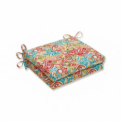 Outdoor/Indoor Corinthian Dapple Squared Corners Seat Cushion (Set of 2)
