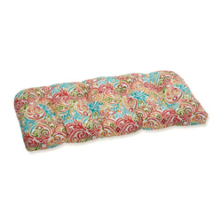 Outdoor/Indoor Corinthian Dapple Wicker Loveseat Cushion