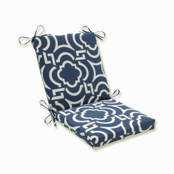 Outdoor/Indoor Carmody Navy Squared Corners Chair Cushion