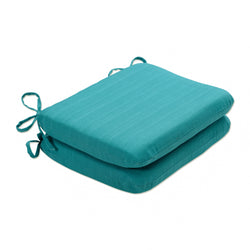 Outdoor/Indoor Forsyth Pool Rounded Corners Seat Cushion (Set of 2)