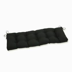 Outdoor/Indoor Fortress Canvas Black 60" Blown Bench