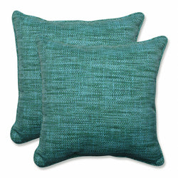 Outdoor/Indoor Remi Lagoon 18.5-inch Throw Pillow (Set of 2)
