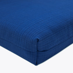 Outdoor/Indoor Fresco Blue Chaise Lounge Cushion 80x23x3