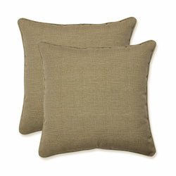 Outdoor/Indoor Monti Chino 18.5-inch Throw Pillow (Set of 2)