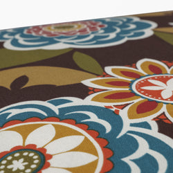 Outdoor/Indoor Annie Chocolate Tufted Bench/Swing Cushion