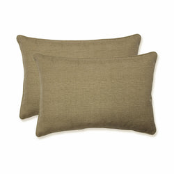 Outdoor/Indoor Monti Chino Over-sized Rectangular Throw Pillow (Set of 2)