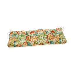 Outdoor/Indoor Botanical Glow Tiger Lily 56" Blown Bench