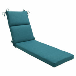 Outdoor/Indoor Rave Teal Chaise Lounge Cushion