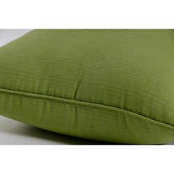 Indoor Velvet Flange Loden Green 18-Inch Throw Pillow - Pillow Perfect