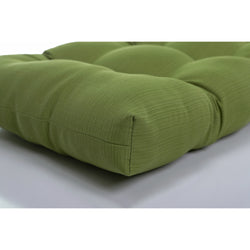 Outdoor/Indoor Forsyth Kiwi Wicker Loveseat Cushion