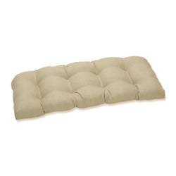 Outdoor/Indoor Rave Driftwood Wicker Loveseat Cushion