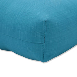 Outdoor/Indoor Veranda Turquoise 44" Blown Bench