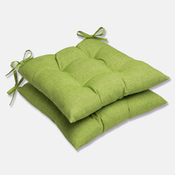 Outdoor/Indoor Baja Linen Lime Tufted Seat Cushions