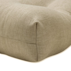 Outdoor/Indoor Rave Driftwood Deluxe Tufted Chairpad (Set of 2)