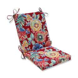 Outdoor/Indoor Colsen Berry Squared Corners Chair Cushion