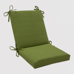 Outdoor/Indoor Forsyth Kiwi Squared Corners Chair Cushion