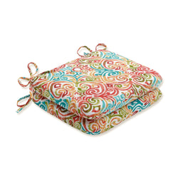 Outdoor/Indoor Corinthian Dapple Rounded Corners Seat Cushion (Set of 2)