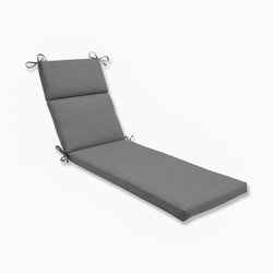 Outdoor/Indoor Rave Graphite Chaise Lounge Cushion