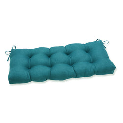 Outdoor/Indoor Rave Teal 44" Blown Bench