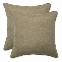 Outdoor/Indoor Monti Chino 16.5-inch Throw Pillow (Set of 2)